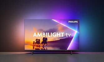 TV PHILIPS 85%%%quot; 85PUS8510 UHD QLED STV AMBILIGHT