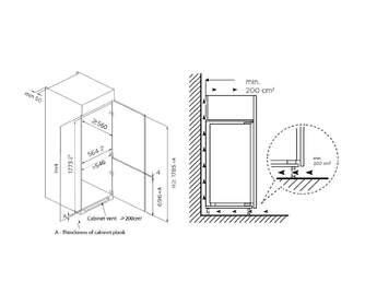 FRICOM. ARTICA AFEC17755IB/COOLTECH177EIN NF INT