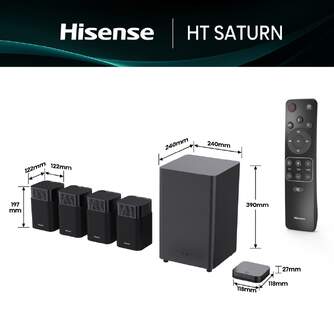 BARRASONIDO HISENSE HT SATURN 4.1.2 720W WIFI DATM