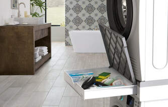 KIT UNION MELICONI TORRE DUO ESTANTE CAJON 60X60