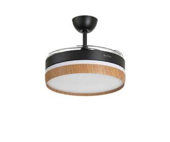 VENTILADOR TECHO RET ARTICA AVTECHR72NM NGR MD 72W