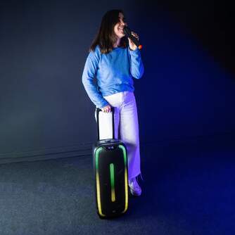 ALTAVOZ WOXTER ROCK N ROLLER ST 100W BATERIA 5H