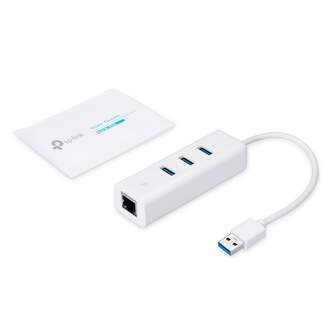 ADAPTADOR TP-LINK UE300 3xUSB 1x ETHERNET GIGABIT