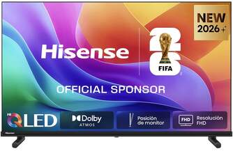 TV HISENSE 40%%%quot; 40A5S FHD QLED SMART TV DOLBY ATMOS