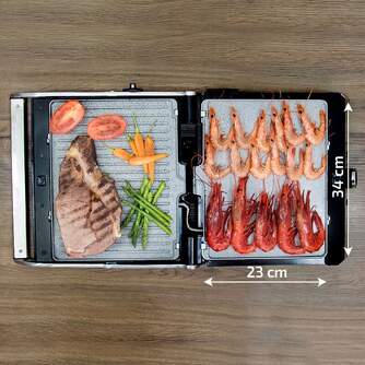 GRILL CECOTECROCK%%%#39;N GRILL PRO 34X23 2000W PIEDRA