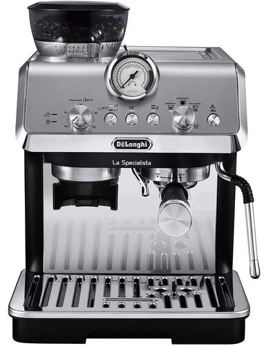 Cafetera Delonghi Specialista Arte EC9155MB - 1400W, 8 Ajustes Molido, 3 Temperaturas, Vaporizador