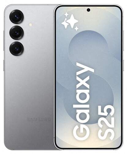 Samsung Galaxy S25 12/256 GB Gris - 6,2", 4000 mAh, 50 MP, Snapdragon 8 Elite