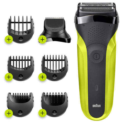 Afeitadora Braun Save&Style - Barba, 5 Peines (1-7mm), Batería 30min., Lavable