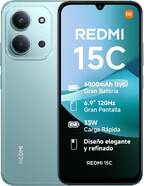 Xiaomi Redmi 15C 5G 4/256 GB Verde - 6,9", NFC, admite MicroSD, Triple cámara 50 MP, 6000mAh