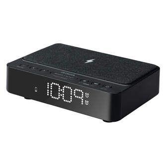 RADIO RELOJ AIWA CR30BK FM ALARMA DUAL CARGA INAL