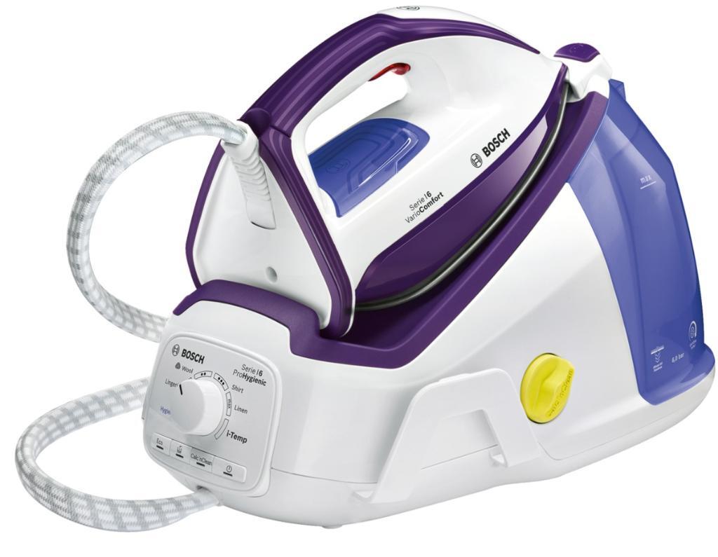 Centro de planchado Bosch TDS6080 ProHygienic - 2400W, Vapor 120gr/min