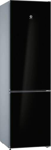 Frigorífico Balay 3KFD765NI - Clase D, 203cm, 368L, NoFrost, Cajón 0ºC, ExtraFresh, Cristal Negro