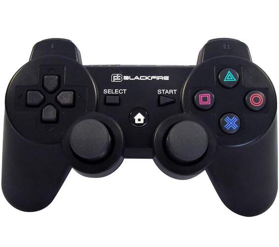 Mando Playstation 3 Blackfire Negro Wireless