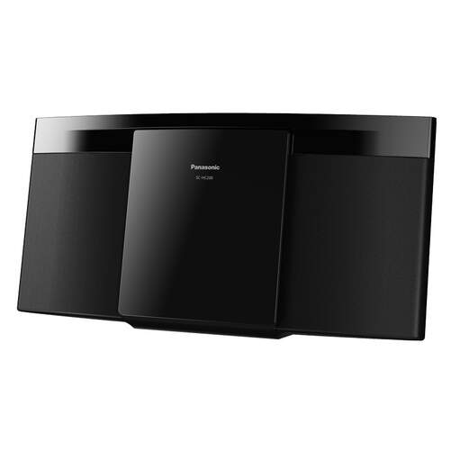 Cadena Panasonic SC-HC200EG-K - 20W, 2ch, Bluetooth, CD-R/RW, MP3, USB 2.0, Radio FM
