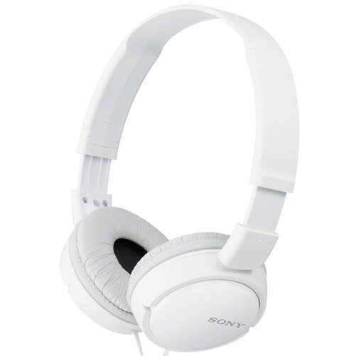 Auriculares Sony MDRZX110W - Cable 1.2m, 12Hz-22kHz, Diafragma 30mm, 24 oh (1 kHz), 98 dB/mW