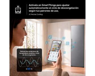 CONG.VER SAMSUNG RZ70H32HDTEF 186x60 323L INOX
