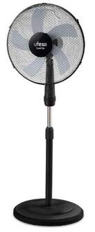 VENTILADOR PIE UFESA SEATTLE 40CM 50W NGRO