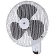 Ventilador de pie FM VM140M - 50W, 3 Velocidades, Temporizador, Mando, 40cm Di&aacute;metro