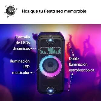 ALTAVOZ LG XBOOM DXL7T 250W DJ BT USB IPX4 BAT.20H