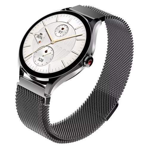 Smartwatch HiFuture Aura2 Negro - 1,72", Bluetooth 5.3, sensor frec. card&iacute;aca, 7 d&iacute;as autonom&iacute;a