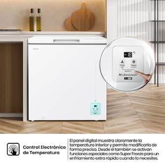CONG.HOR HISENSE FT200N1AWDL 86x79 198L BCO