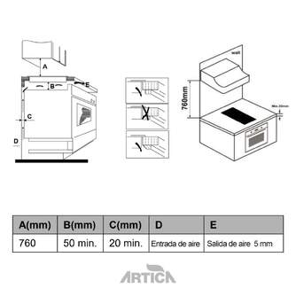 ENCIM. ARTICA AEI6022 2F IND SLIDER 3500W BOOSTER