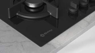 ENCIM. BALAY 3ETG664RB 4F 60CM GAS BUT INT NEGRO