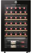 Vinoteca Hoover HOWC034 - 34 Botellas, 90 L, Contra Rayos UV, Wifi, Negro