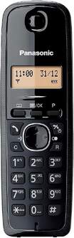 TELEFONO DECT PANASONIC KX-TG1611SPH NEGRO