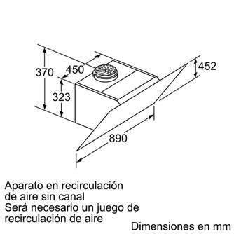 CAMP. BOSCH DWK97JM60 90CM 730m3h
