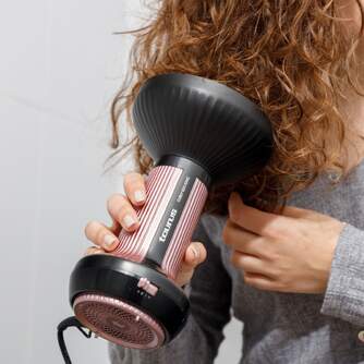 SECADOR TAURUS CURLY 800W IONIC DIFUSOR PRO