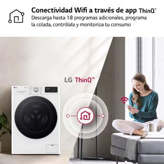 LVD. LG F4WR5509A1W 9K 1400R BCA ATD STEAM WIFI