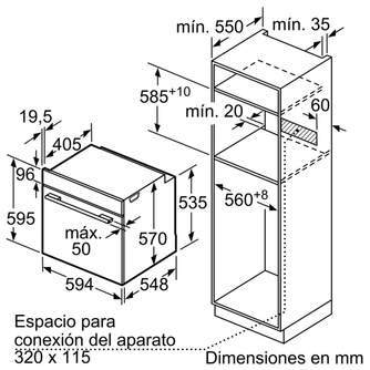 Horno Balay 3HB5358A0 | A, 7 Funciones, Auto Chef, Aqualisis