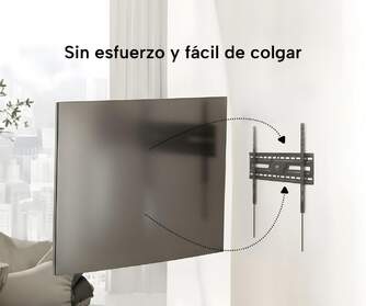 SOPORTE TV FIJO GENIUM GSPF86 75KG 37-86