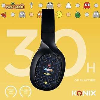 AURICULAR KONIX KX PACMAN BT HEADPHONES  