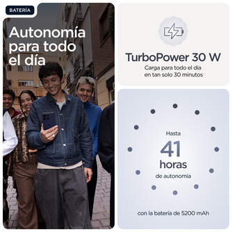 SMARTPHONE MOTOROLA G86 5G 8/256 6,67%%%quot; AZUL OSCURO