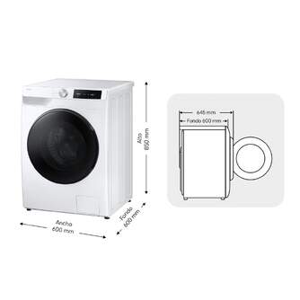 LVD.SEC. SAMSUNG WD90DG6B85BEU3 9/6K 1400R BCA