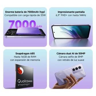 SMARTPHONE REDMI 15 NFC 6/128 6,9%%%quot; TITAN GRAY