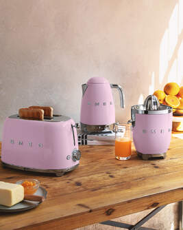 HERVIDOR SMEG KLF04PKEU ROSA
