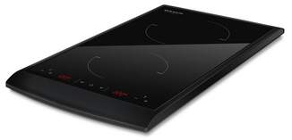 Hornillo Taurus Dartfire Domino Inducción - 2 fuegos, 17,5 cm ancho