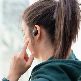 AURICULARES HAMA 00184161 BT TWS FREEDOM MEGRO