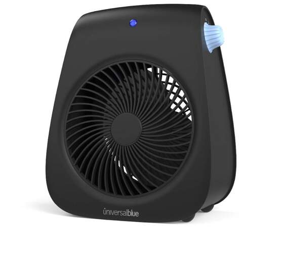 Termoventilador Universal Blue Bávaro 4020B - 2000 W, Vertical, Negro