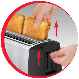 TOST. MOULINEX LS342D10 2R LARGA INOX 1700W