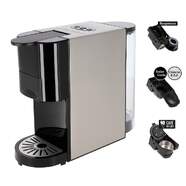 Cafetera Kuken 34355 GOLD - 4 en 1, Semiautomática, Multicápsulas, 20 bar