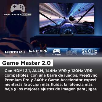 TV TCL 50%%%quot; 50C805 UHD MINILED QLED GOOGLETV 144HZ