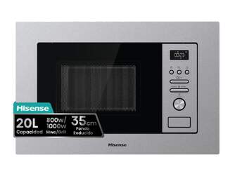 MICR. HISENSE BIM320G41X 20L INOX GRILL INTEGRABLE