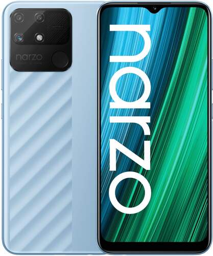 Realme Narzo 50 4/128GB Azul - 6.6" FHD+ 120Hz, Helio G96 2.05Ghz, 50+2+2/16Mpx, 5000mAh 33W Dart