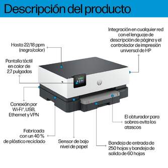 IMPRESORA HP OFFICEJET PRO 9110B SF