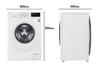 LVD. LG F4WV301S3WA 10,5K 1400R SMART STEAM