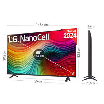 TV LG 50%%%quot; 50NANO82T6B UHD NANOCELL ALFA5 WEBOS24